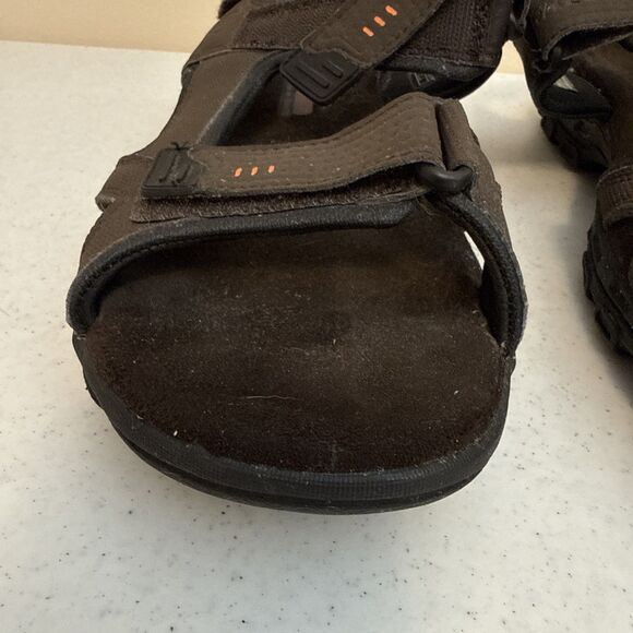 Skechers Relaxed Fit Memory Foam 360 Sandals Brown Men’s Size 10 SN 64487 - Picture 4 of 15